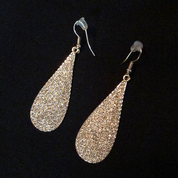 costume Jewelry New Beautiful Gold Crystal Earrings Poshmark